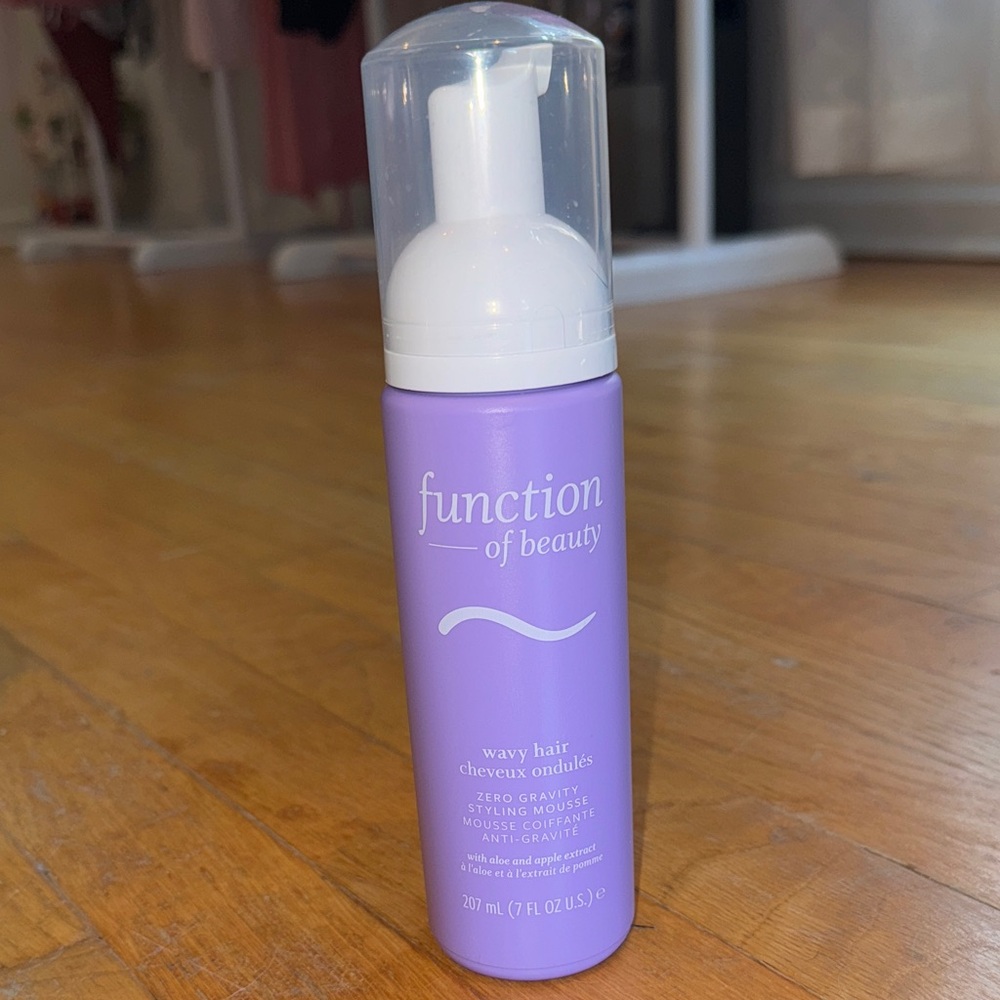 Wavy Hair Mousse - Purple